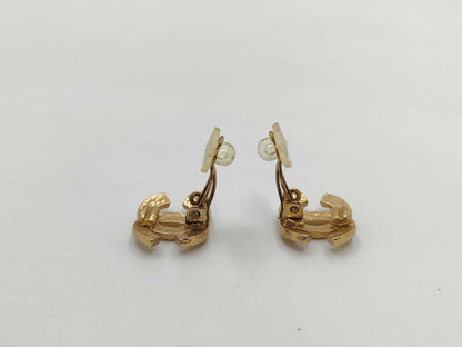 CHANEL 00 A Coco Mark Earrings