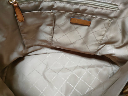 Michael Kors Leather Studded 2-Way Tote Bag