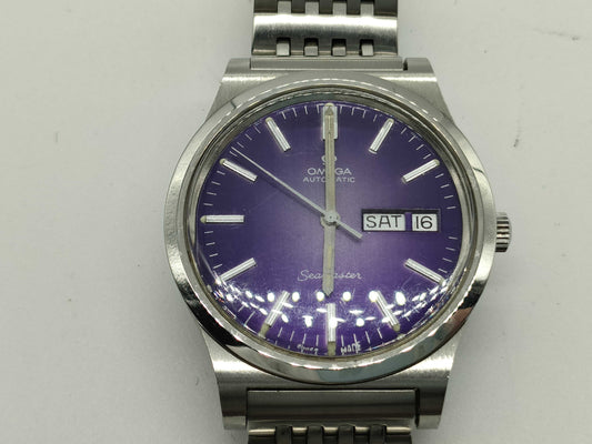 OMEGA Seamaster Purple Dial Boys' Watch