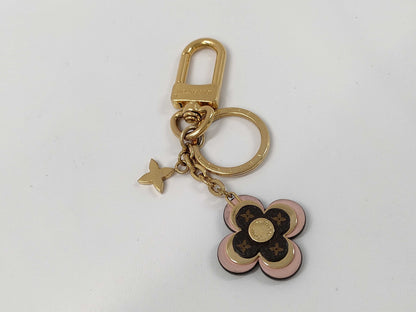 LOUIS VUITTON M63085 Porte Cle Blooming Flower BB Key Case/Key Holder