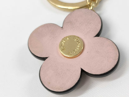 LOUIS VUITTON M63085 Porte Cle Blooming Flower BB Key Case/Key Holder