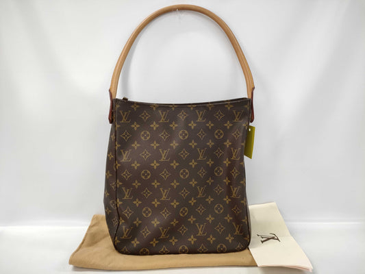LOUIS VUITTON Monogram M51145 Looping GM Shoulder Bag