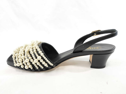 CHANEL Coco Mark/Pearl/Pumps Pumps