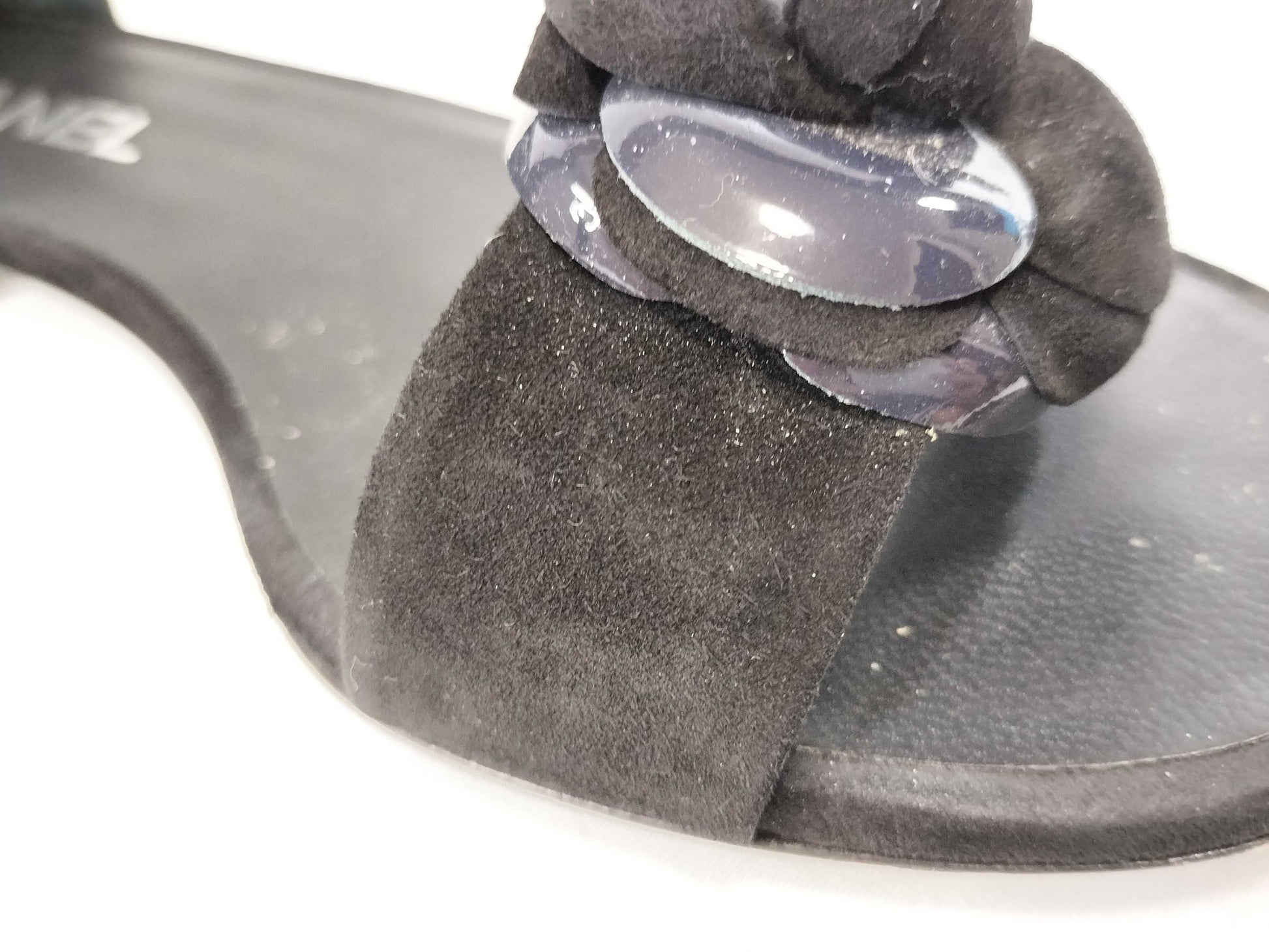 CHANEL Coco Mark/Camellia/Sandals Sandals