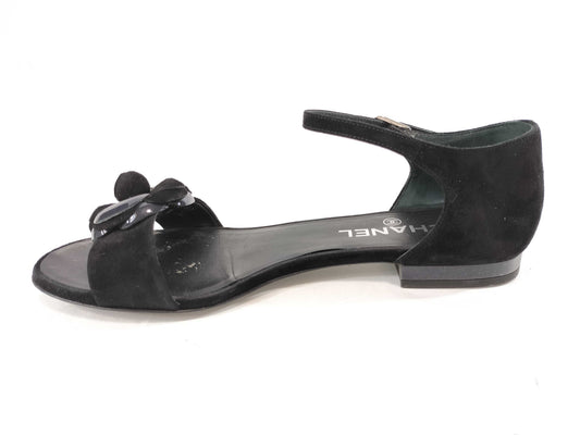 CHANEL Coco Mark/Camellia/Sandals Sandals