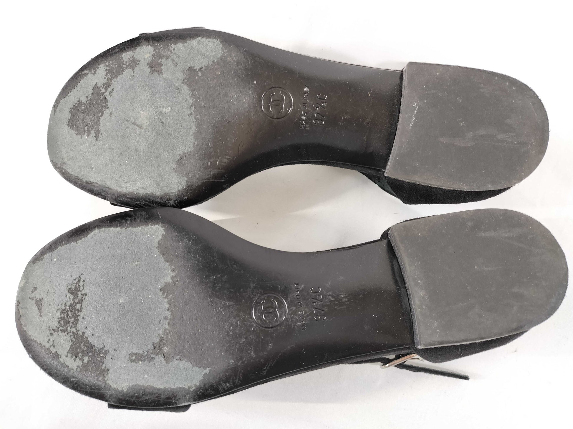 CHANEL Coco Mark/Camellia/Sandals Sandals