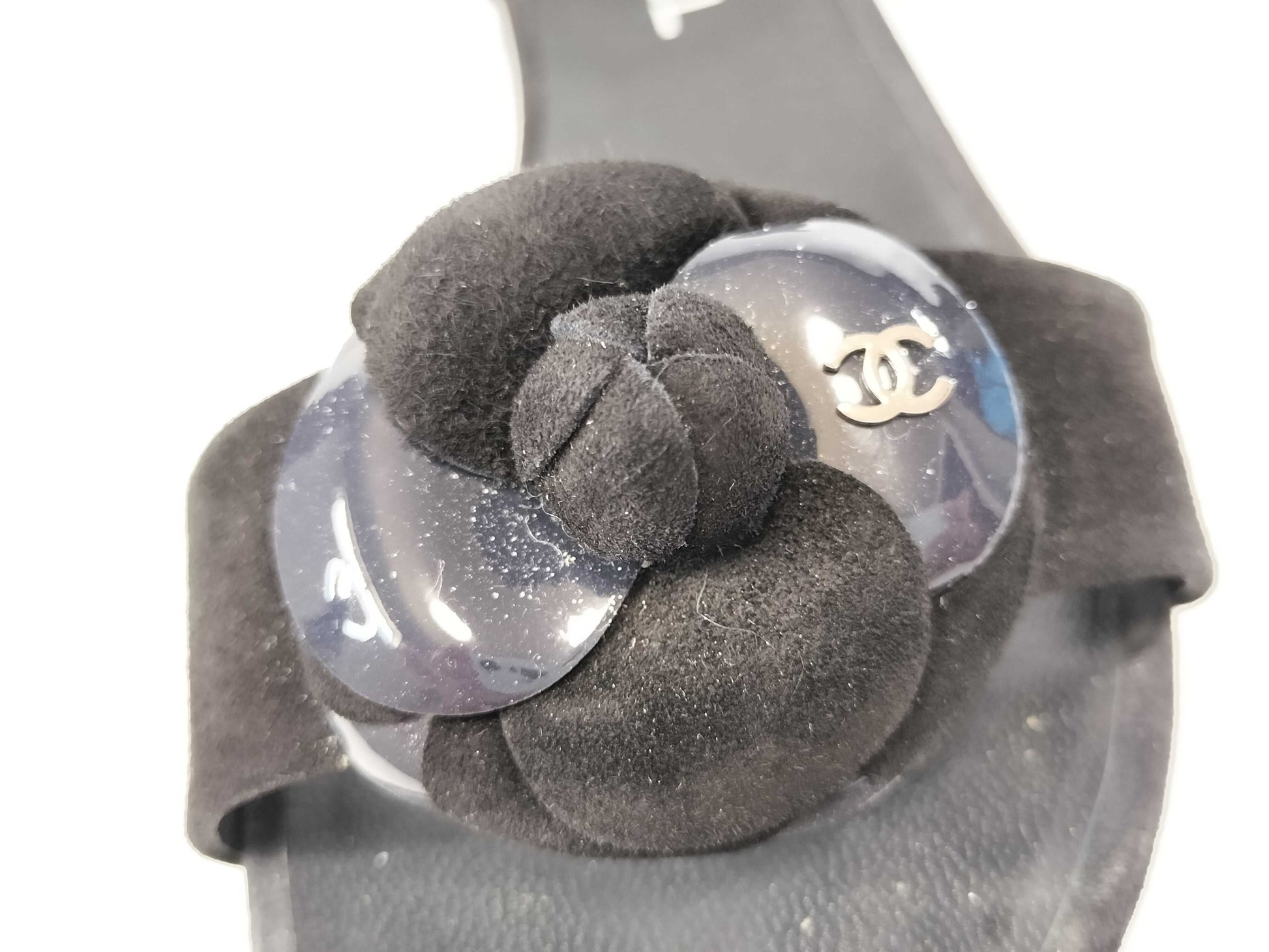 CHANEL Coco Mark/Camellia/Sandals Sandals