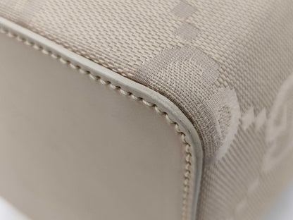 GUCCI GG Canvas Vanity/Top Handle Vanity Bag