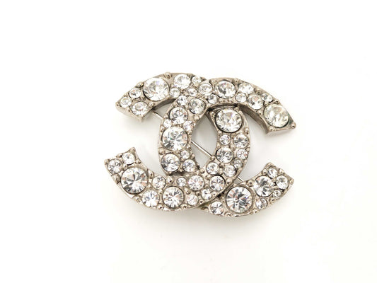CHANEL Coco Mark/Rhinestone/D11/V Brooch