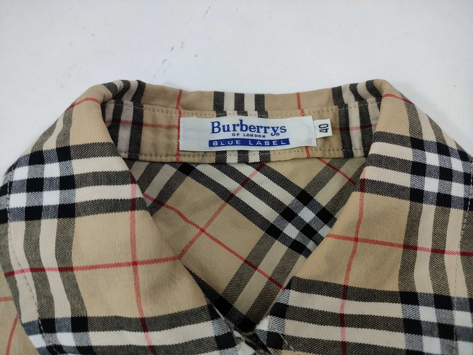 BURBERRY Blue Label Check Dress Dress