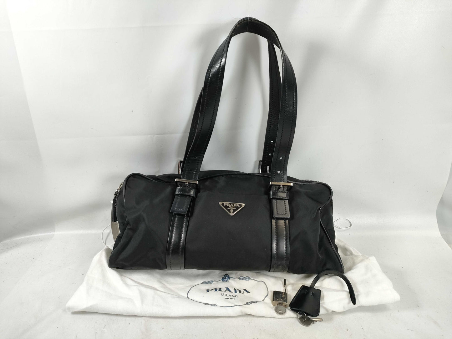 PRADA nylon handbag handbag