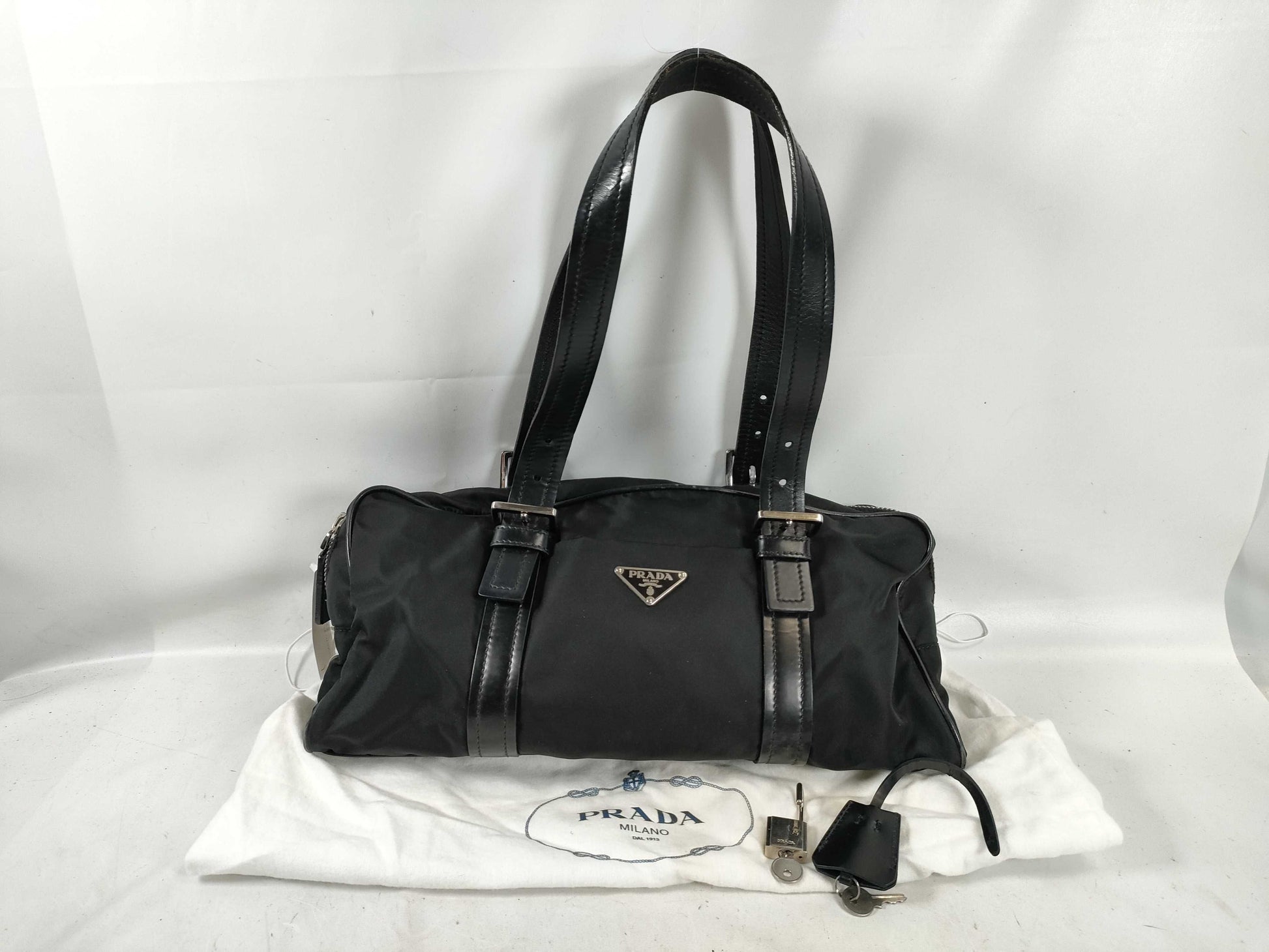 PRADA nylon handbag handbag