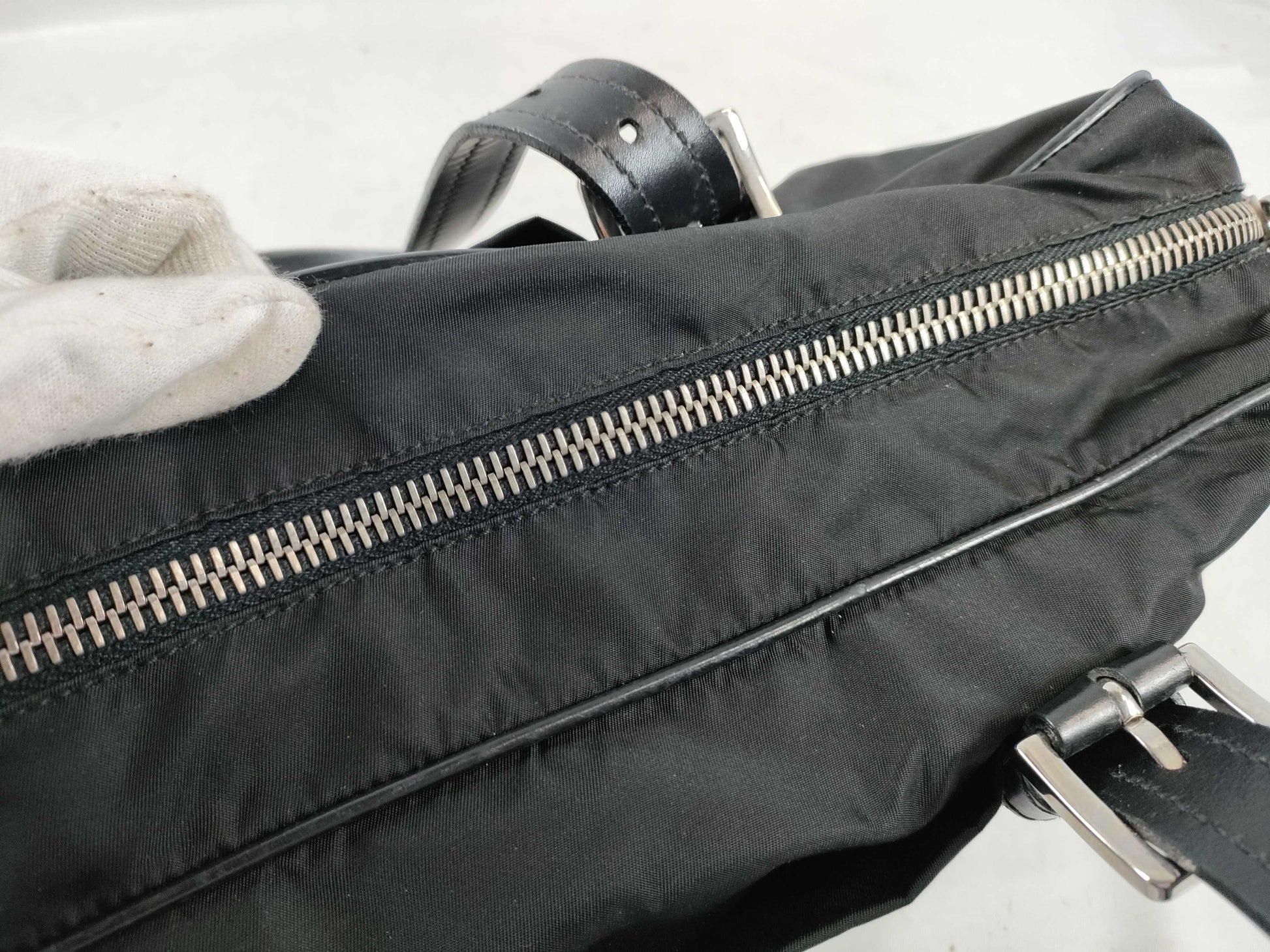 PRADA nylon handbag handbag