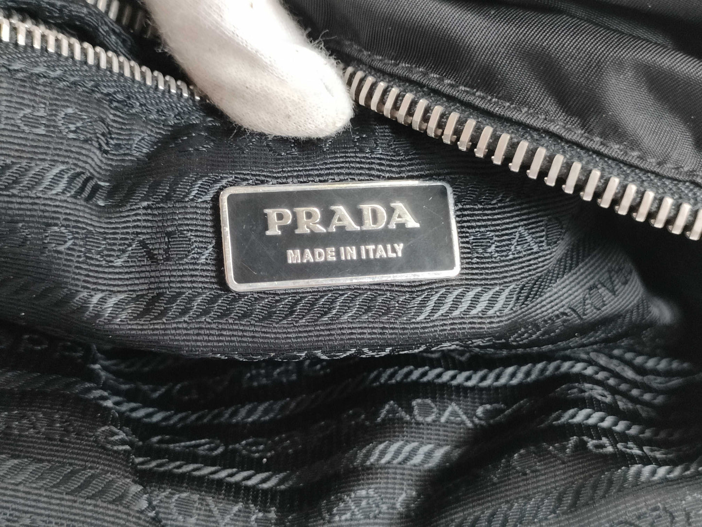 PRADA nylon handbag handbag