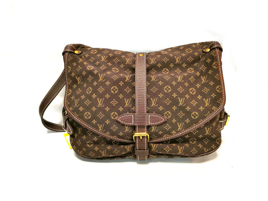LOUIS VUITTON M80037 Monogram Mini Lin Saumur 30 MB0037 Shoulder Bag