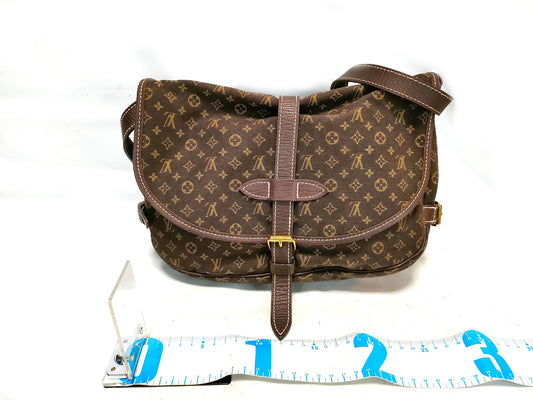 LOUIS VUITTON M80037 Monogram Mini Lin Saumur 30 MB0037 Shoulder Bag