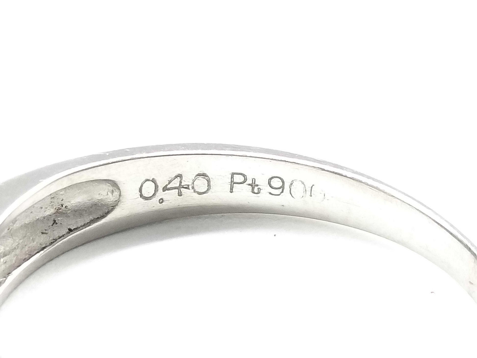 D0.40ct Pt900 3.6g Ring 