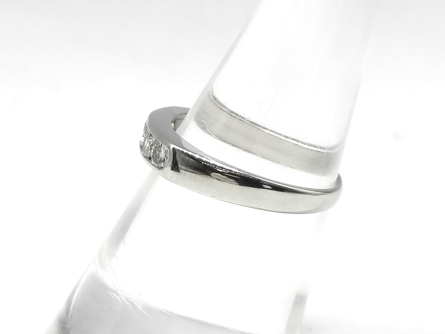 D0.40ct Pt900 3.6g Ring 
