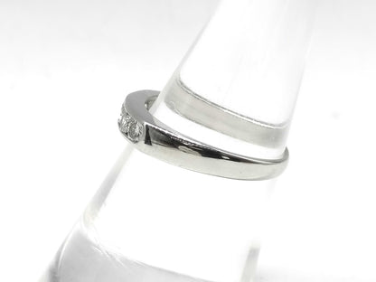 D0.40ct Pt900 3.6g Ring 
