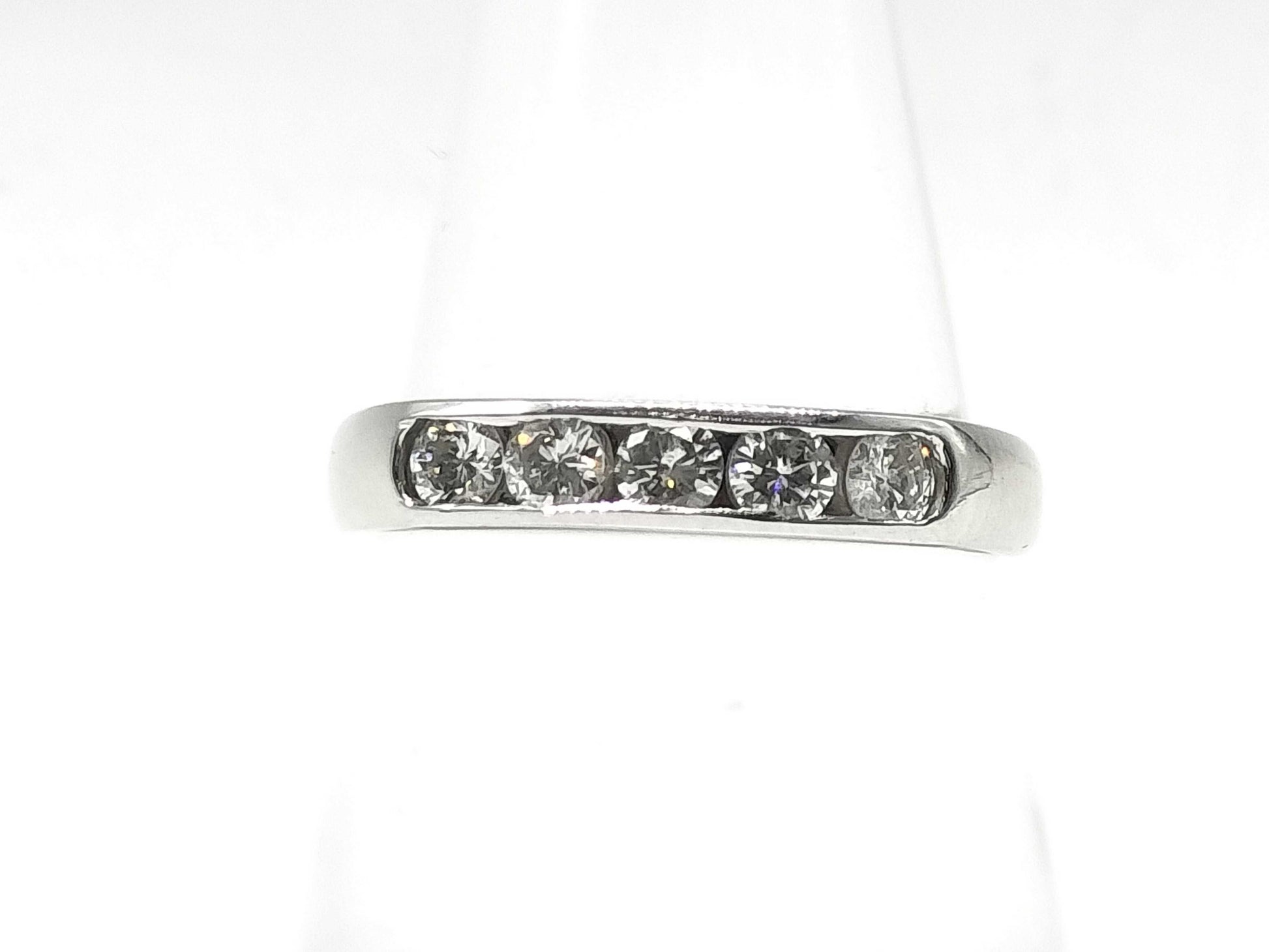 D0.40ct Pt900 3.6g Ring 