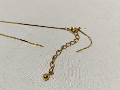 Dior GP Necklace Logo Plate Accessory Torn Necklace