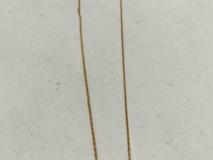 Dior GP Necklace Logo Plate Accessory Torn Necklace