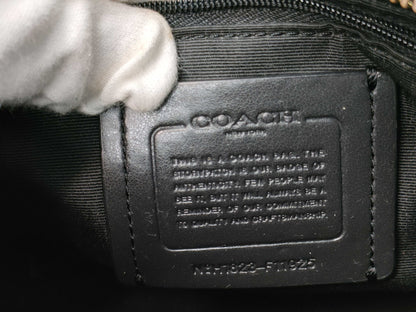 COACH Leather 2-Way Handbag with Stitch F11925