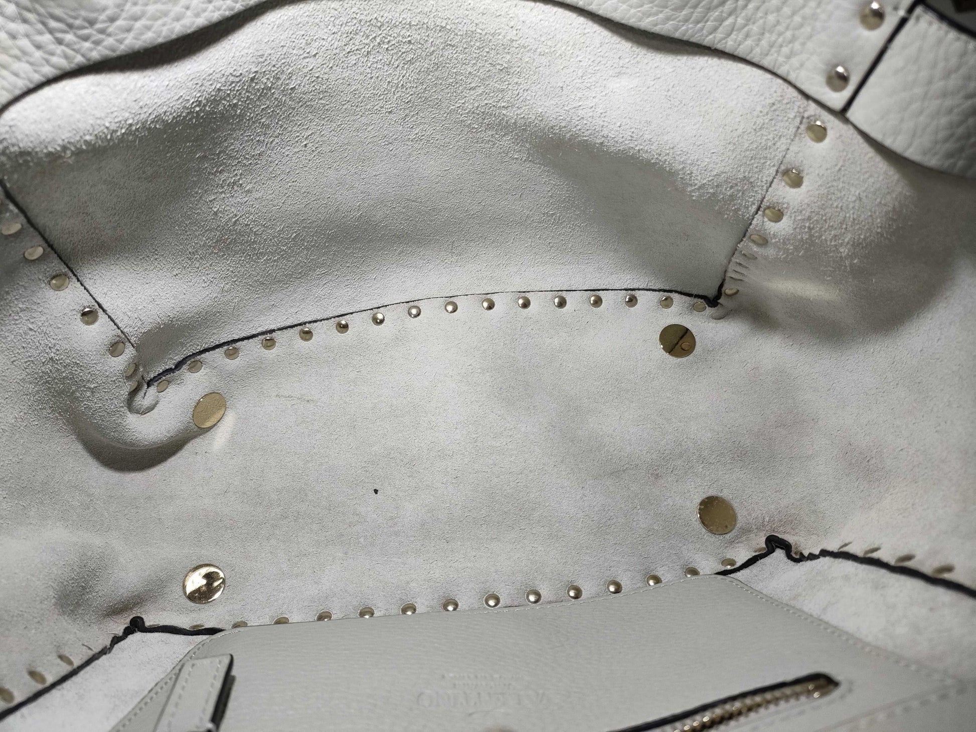 VALENTINO Gray 2-Way Shoulder Handbag