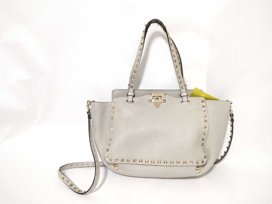 VALENTINO Gray 2-Way Shoulder Handbag