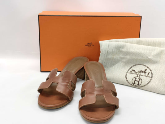 HERMES Oasis sandals with box