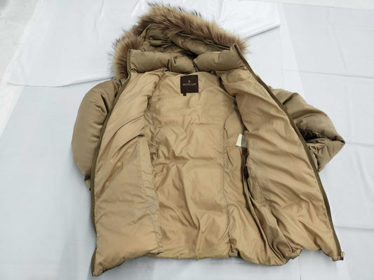 MONCLER Down/Brown Tag Jacket