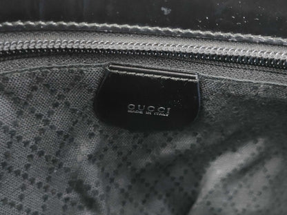 GUCCI Bamboo Nylon Handbag Handbag
