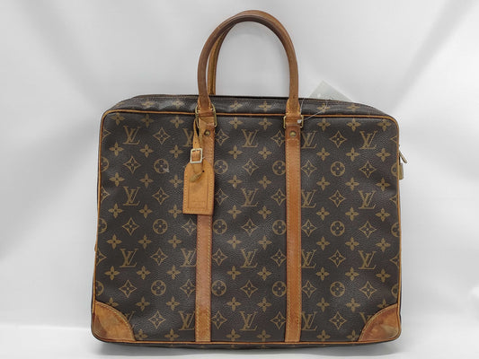 LOUIS VUITTON Monogram Porte-Document Business Bag