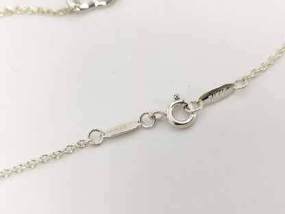 Tiffany & Co. Triple Open Heart Necklace in SV925 Silver
