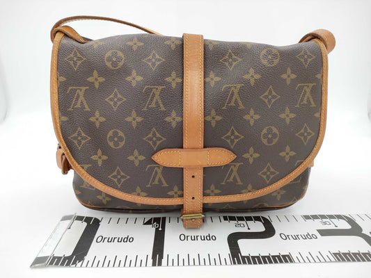LOUIS VUITTON Monogram Saumur 30 Shoulder Bag