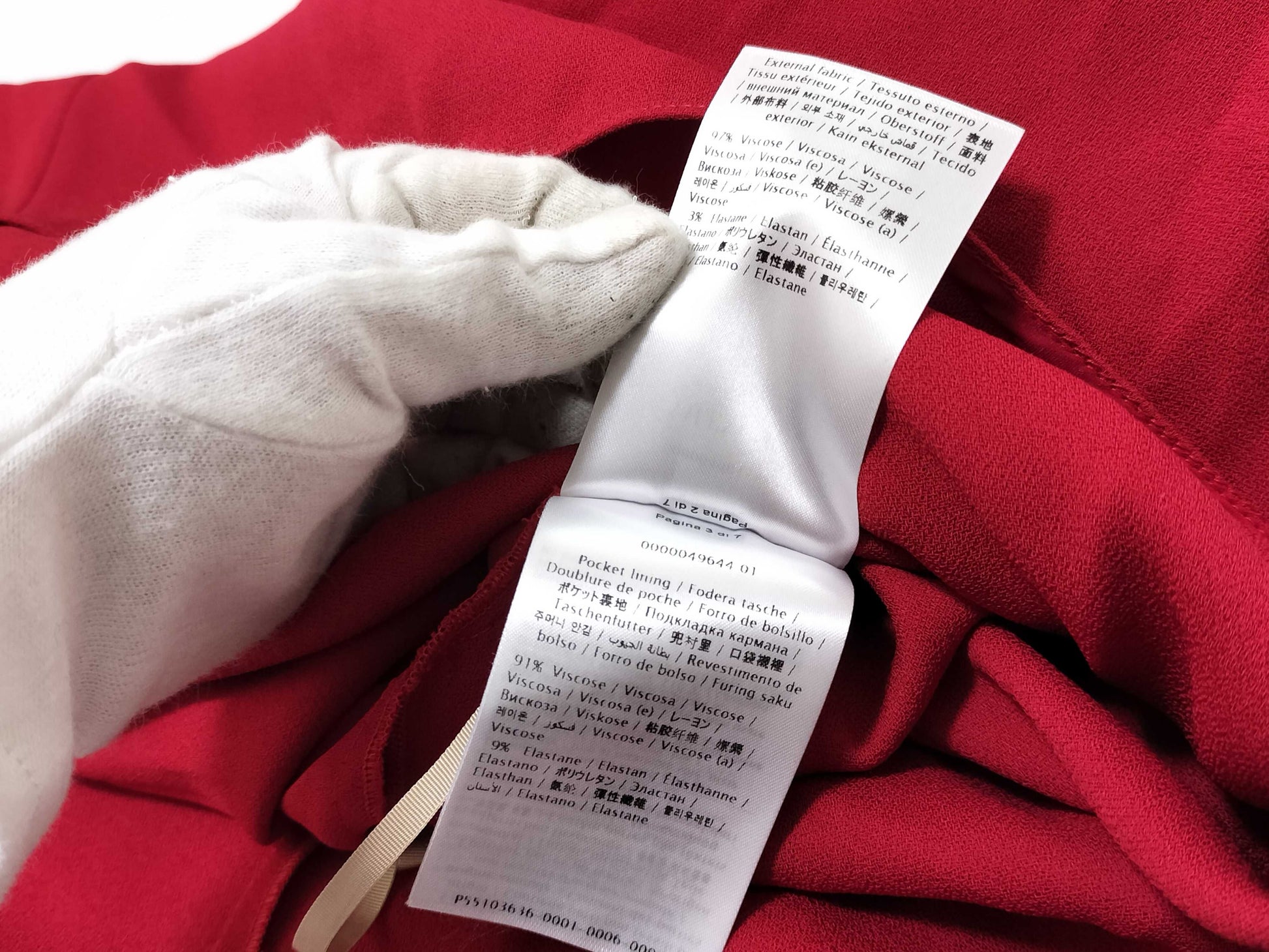 VALENTINO SB0VAP6350F Dress Red Dress