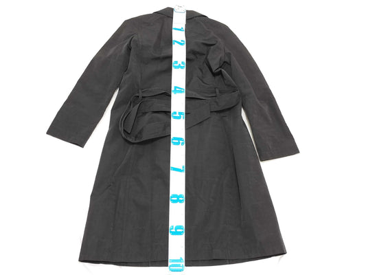 Salvatore Ferragamo Women's Coat Polyester Cotton Black Coat