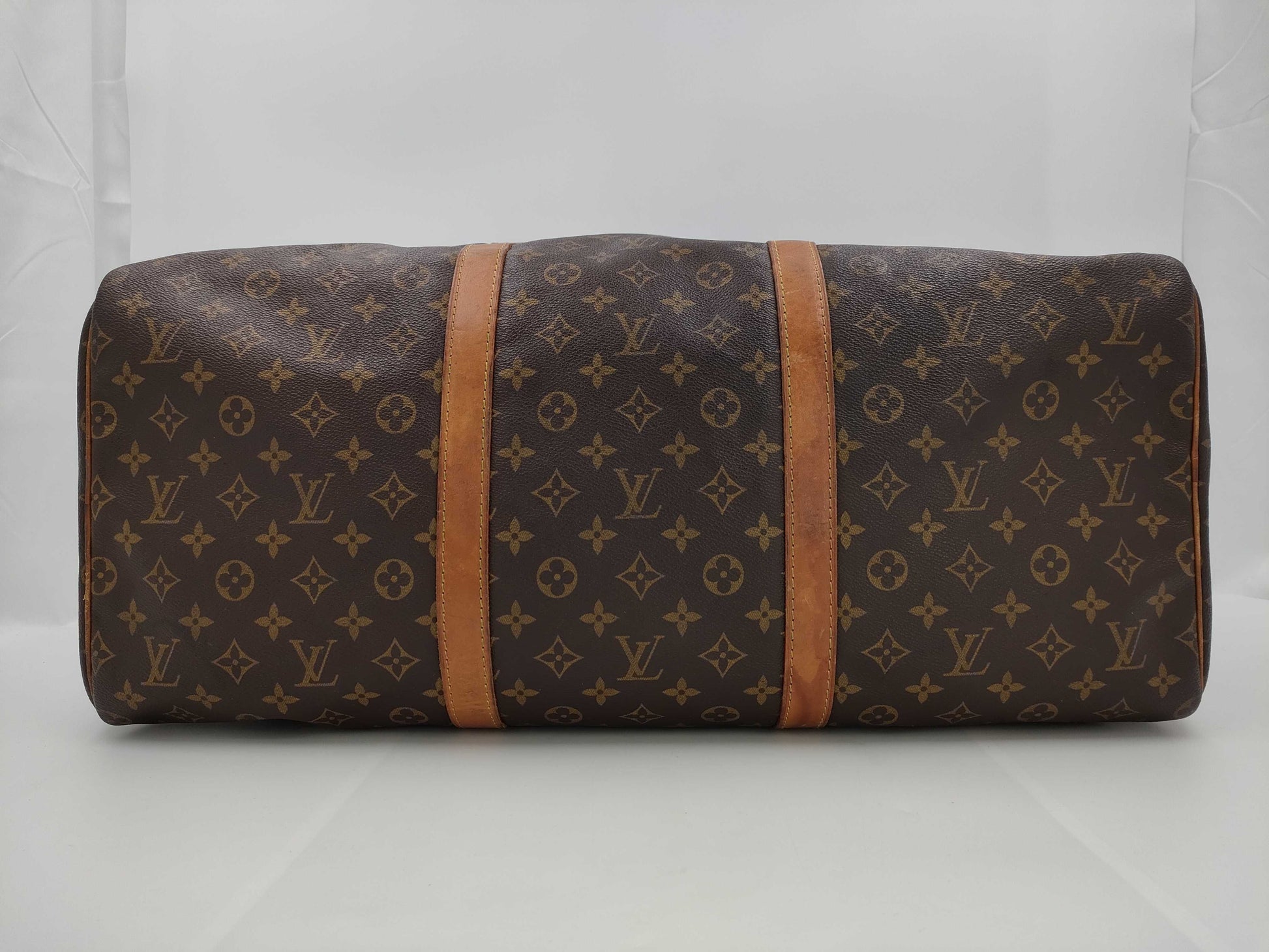 LOUIS VUITTON Monogram M41424 Keepall 55 Boston Bag