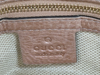 GUCCI Soho 308362 Pink Tote Bag