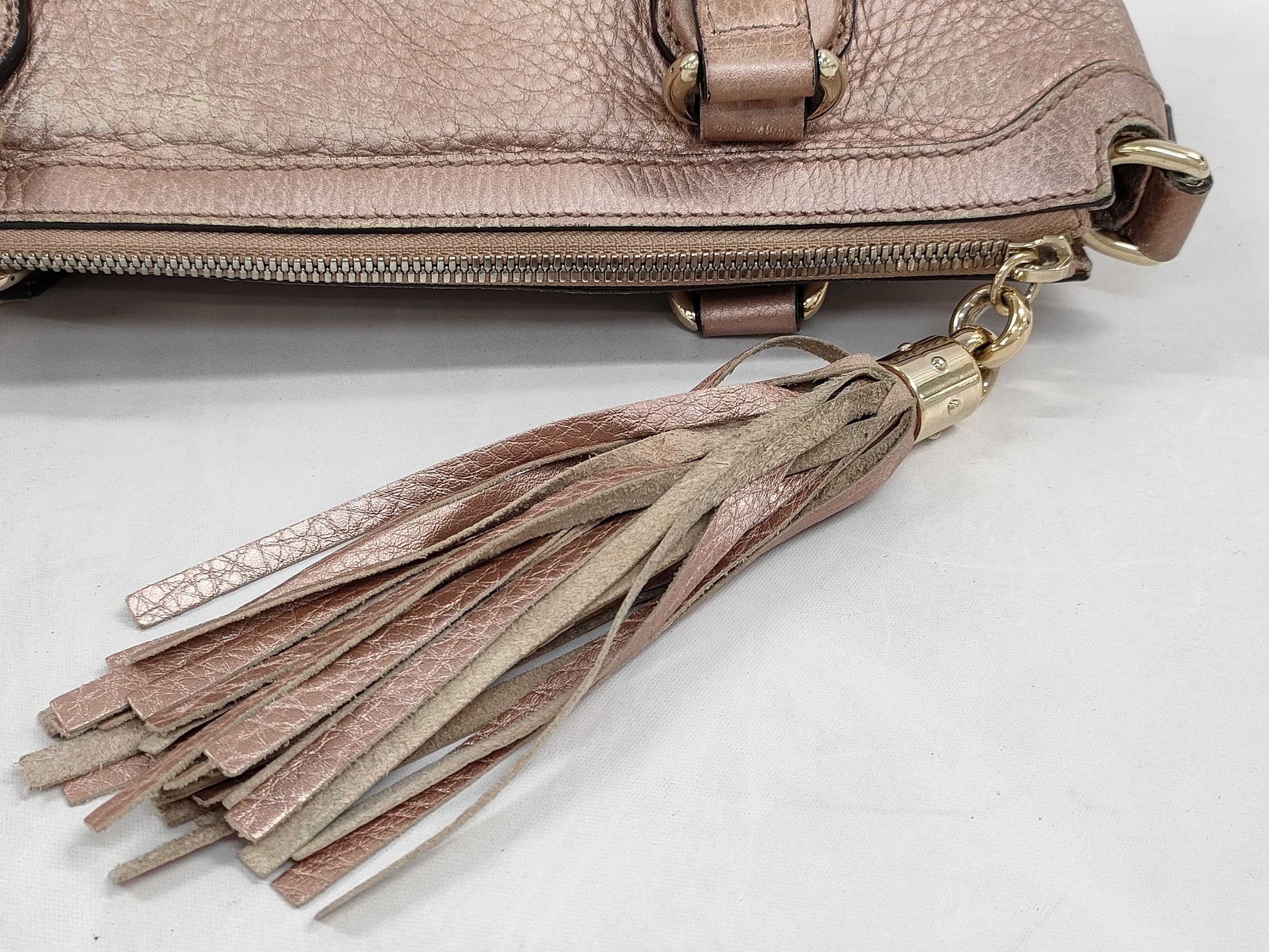 GUCCI Soho 308362 Pink Tote Bag