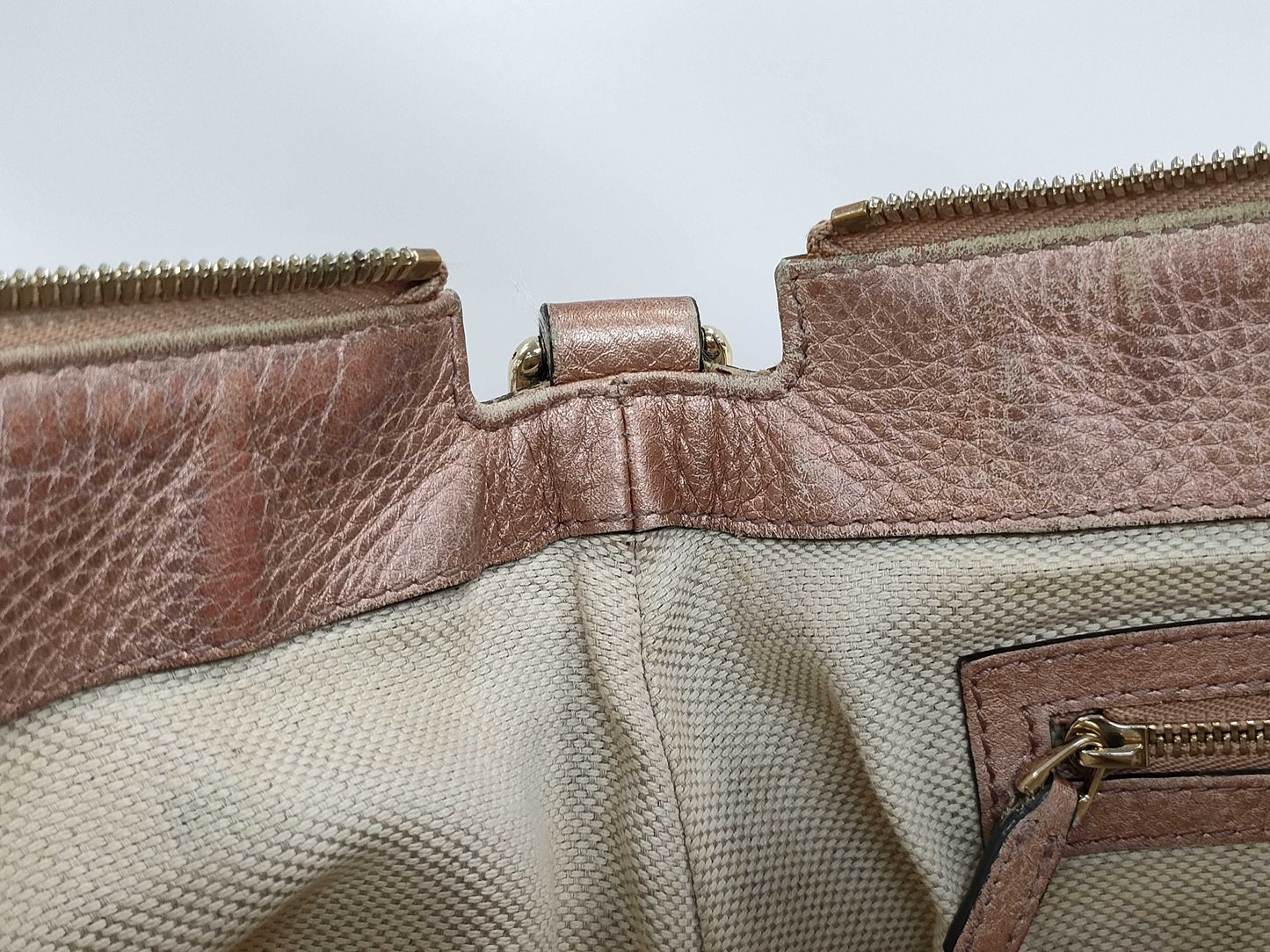 GUCCI Soho 308362 Pink Tote Bag