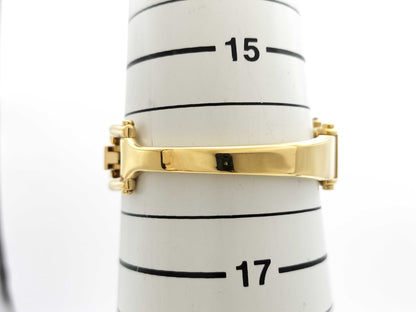GUCCI GUCCI 1500 Gold/Black Dial Women's Watch