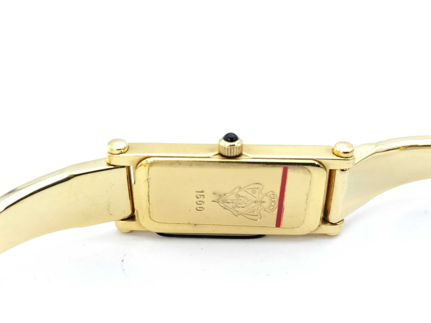 GUCCI GUCCI 1500 Gold/Black Dial Women's Watch