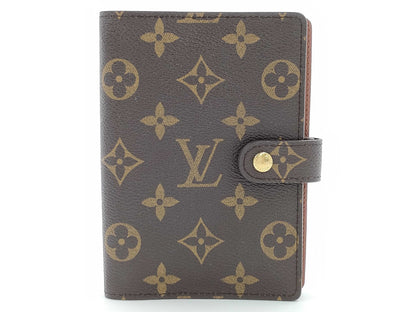 LOUIS VUITTON Monogram Agenda PM CA0938 Notebook Cover
