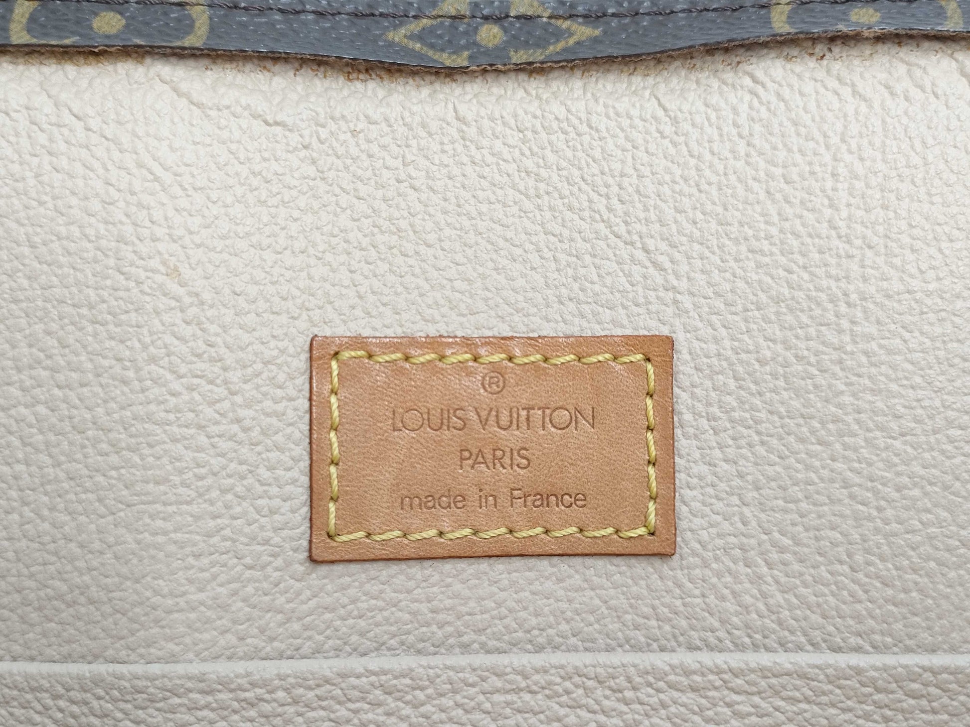 LOUIS VUITTON Monogram Sac Plat M51140 Handbag