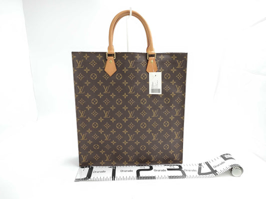 LOUIS VUITTON Monogram Sac Plat M51140 Handbag