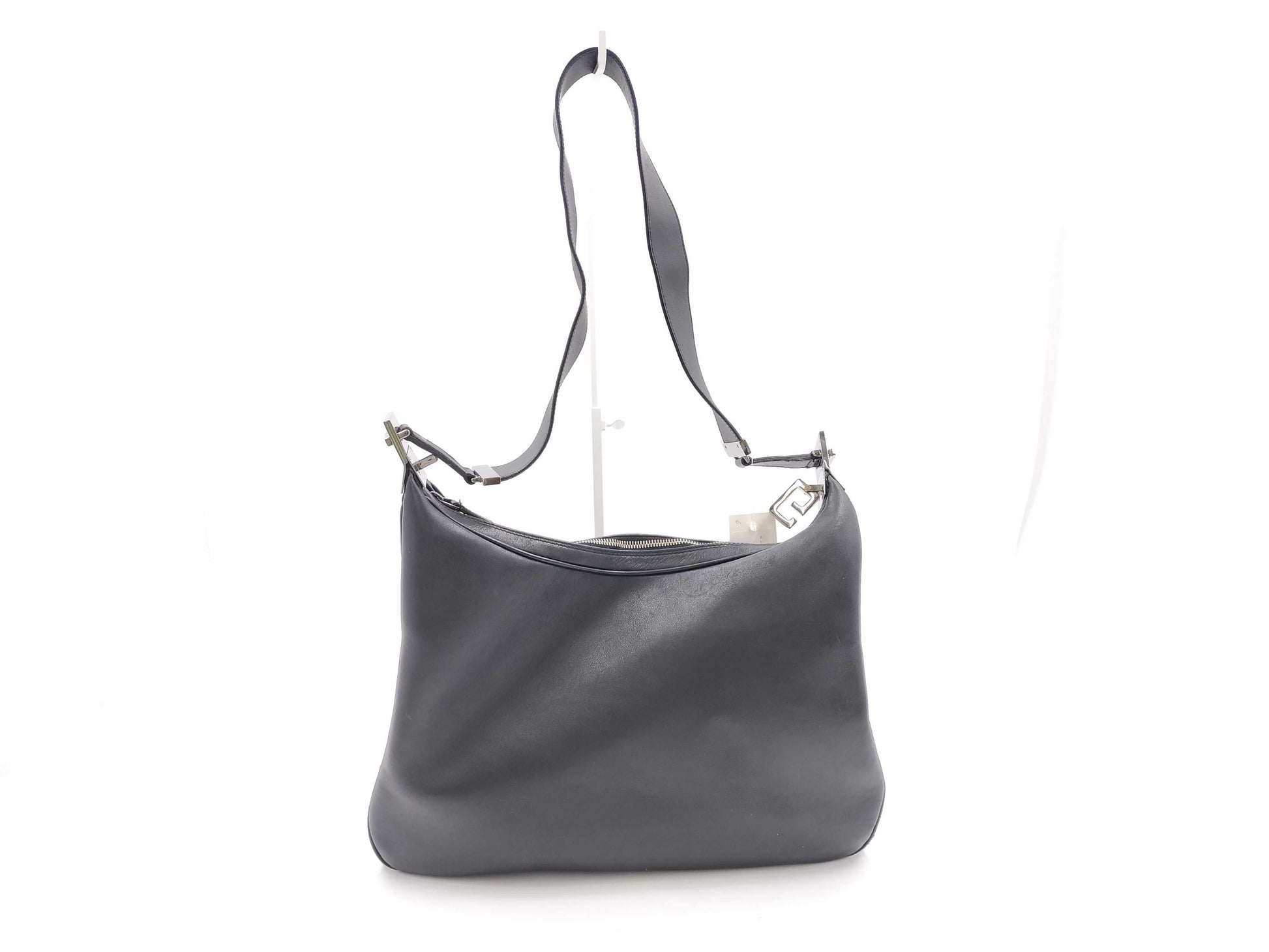 GUCCI Leather One-Shoulder Bag 001, 3341, 3444 Black Shoulder Bag