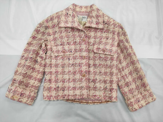 CHANEL 93C P0 1072 Coco Button Tweed JK Jacket