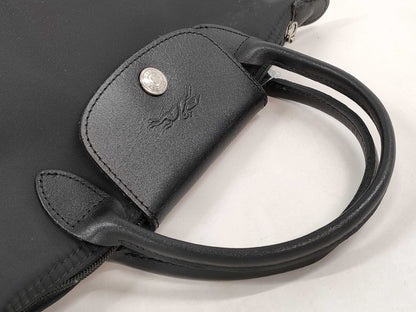 LONG CHAMP Nylon Tote Mini Handbag