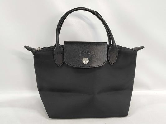 LONG CHAMP Nylon Tote Mini Handbag